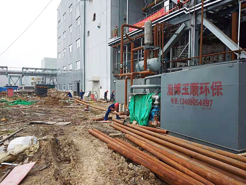 广西盛隆冶金有限公司6煤气发电锅炉化学清洗